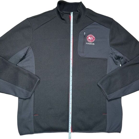Atlanta Black Hawks Basketball Club NBA G-III Full-Zip Jacket Men’s Size Large - Picture 6 of 8